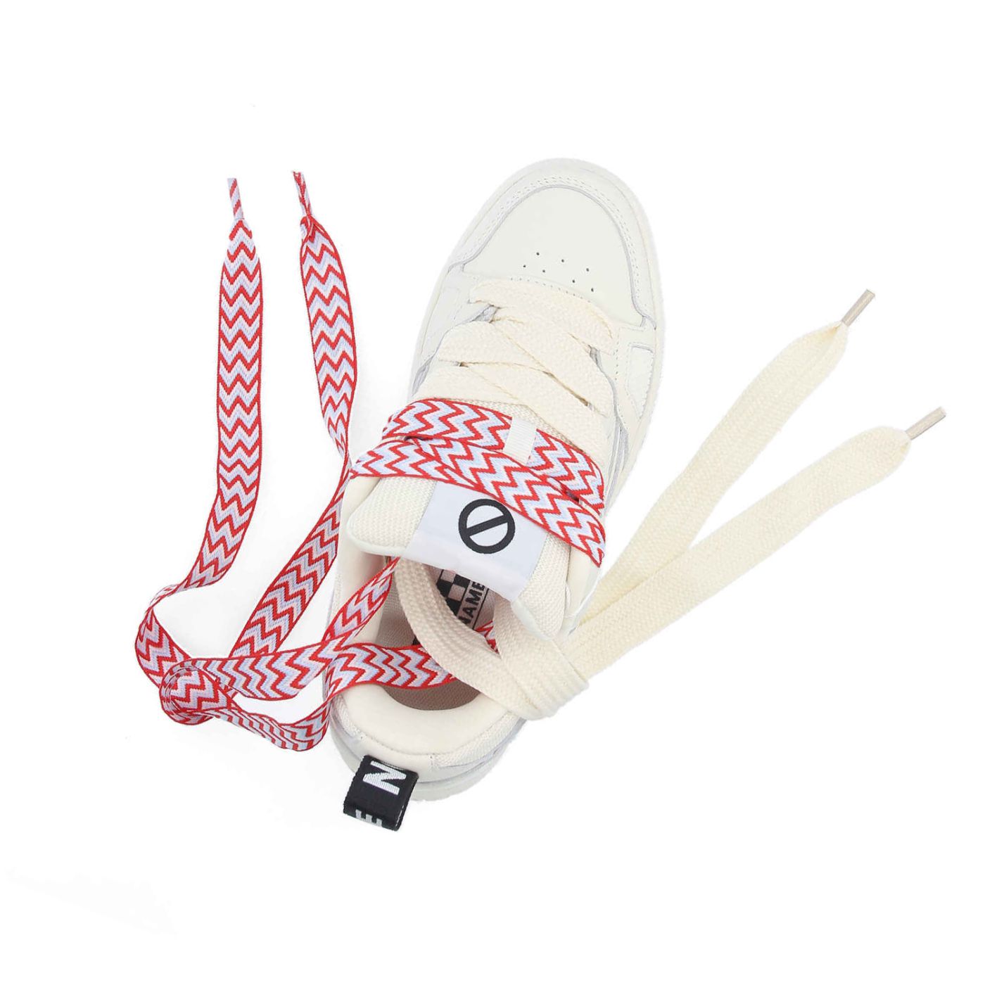 NOLLIE SNEAKER W - NAPPA/MESH - BLANC CASSE